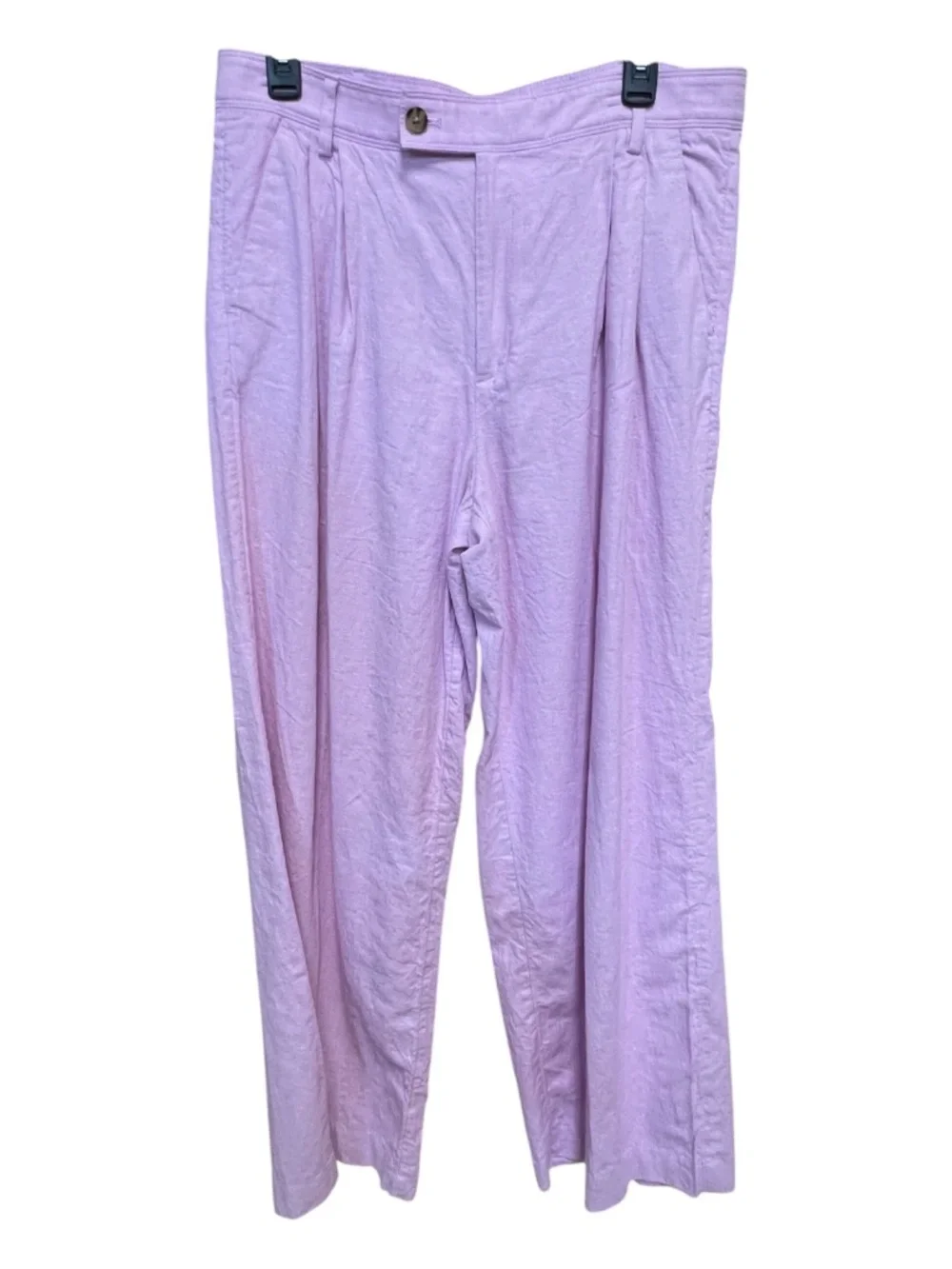 EUC Banana Republic Linen Blend Lavender Pants | Size 12